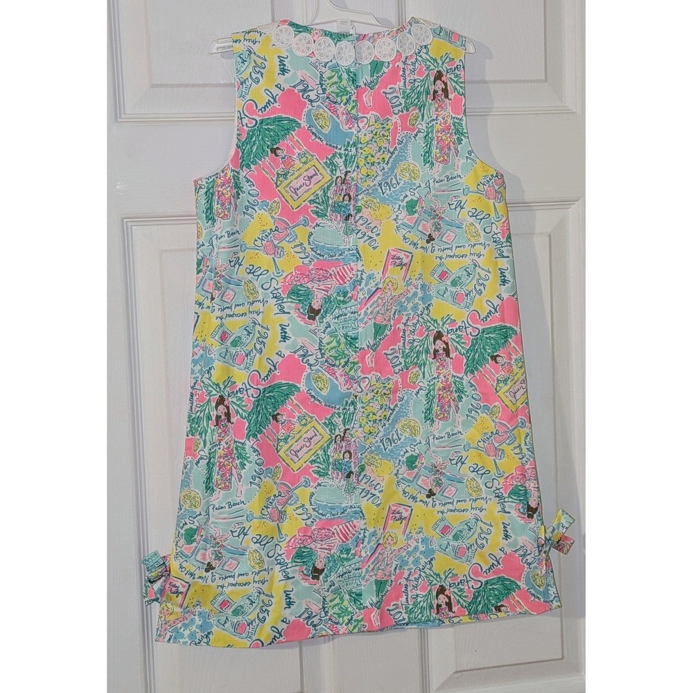 Lilly Pulitzer Girls Little Lilly Classic Shift Dress Size 10 NWT Preppy $58 - Picture 4 of 11